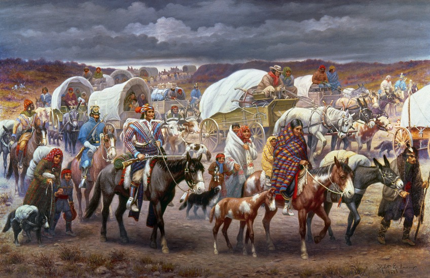 The Trail of Tears Images