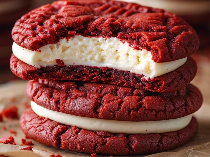 Red Velvet Cream Cheese Cookie Recipe
