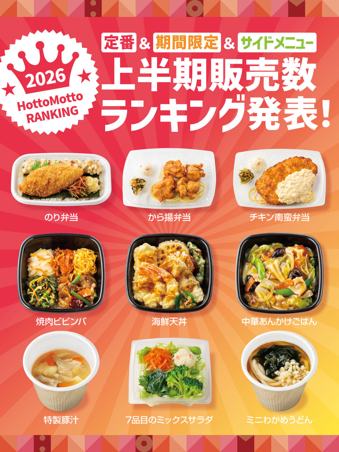 ほっともっと人気弁当ランキング2026！最新メニューと評判を徹底検証