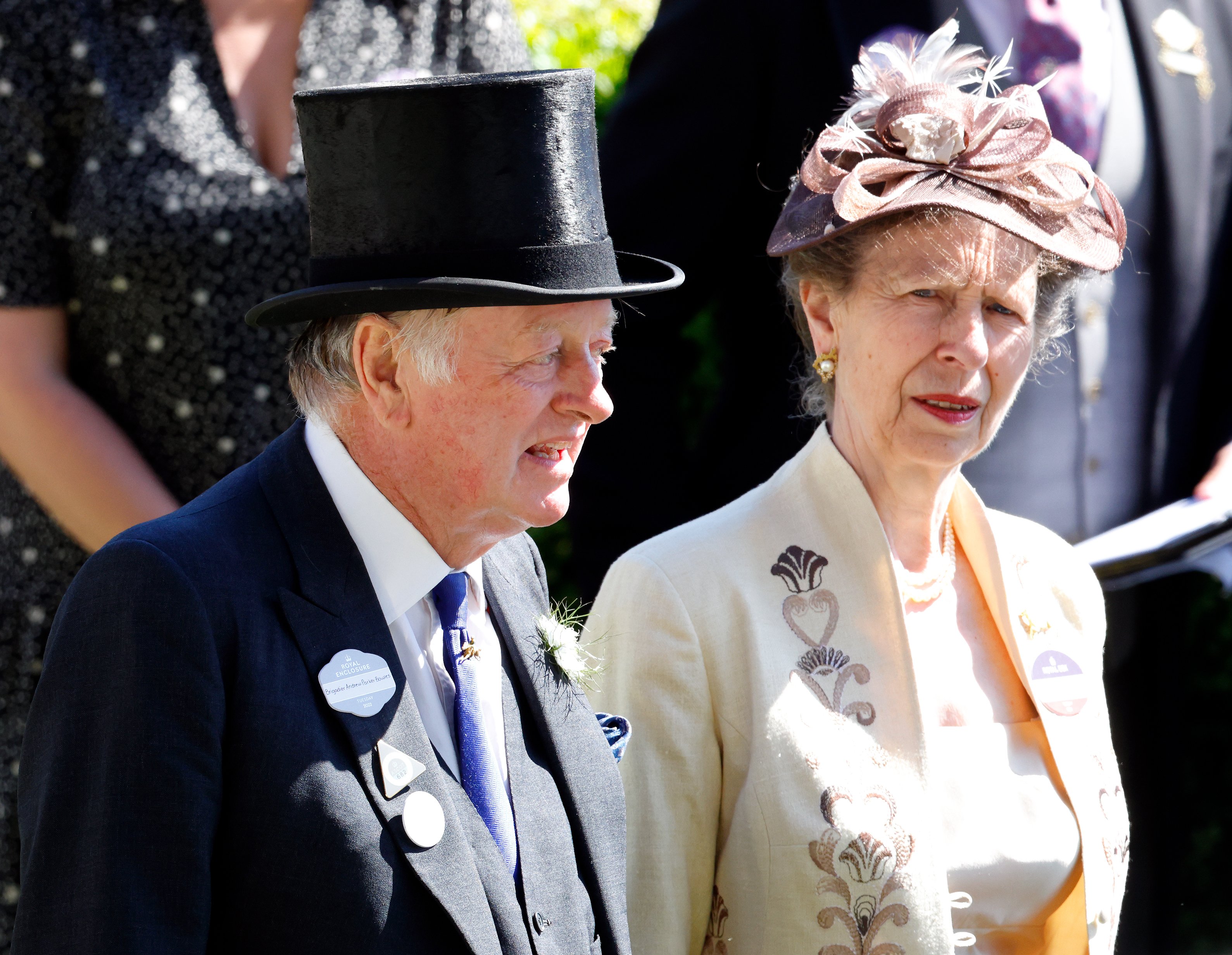 Princess Anne and Andrew Parker Bowles