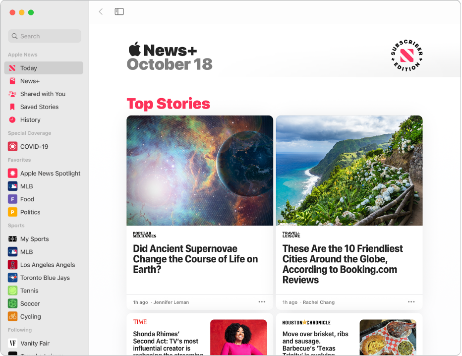 What Is Included in Apple News