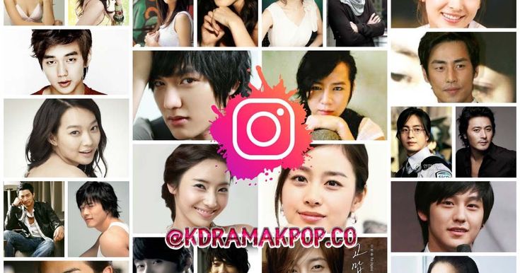 Korean Actors Official Instagram Accounts