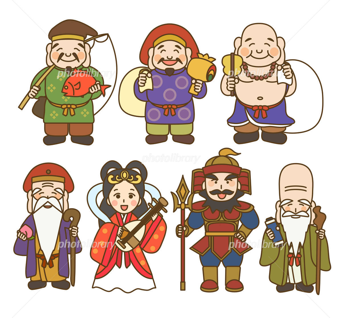 七福人と七福神の決定的な違いとは？7柱の名前と最強ご利益の真相