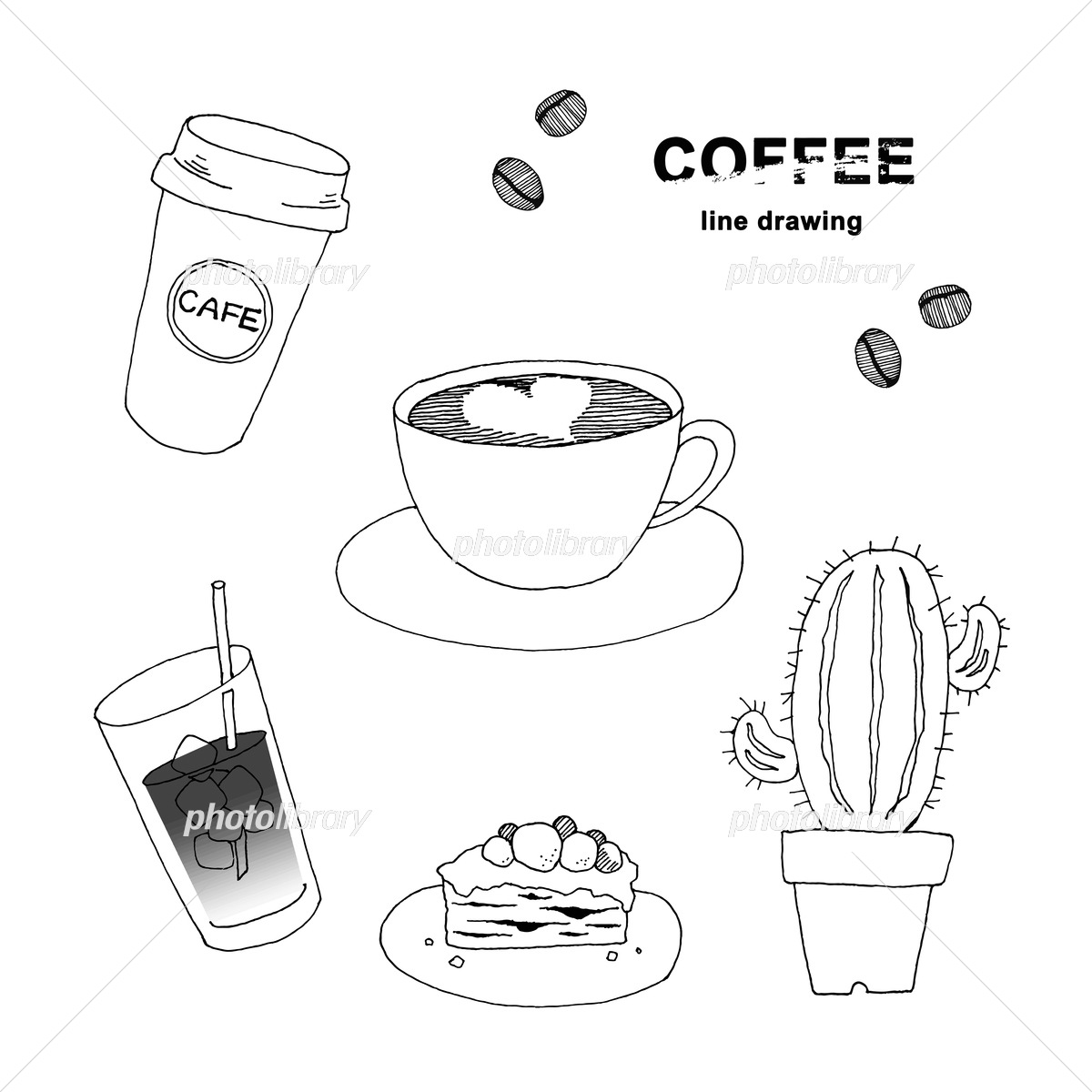 手書きコーヒーイラストの描き方｜カフェ風におしゃれ自作する極意