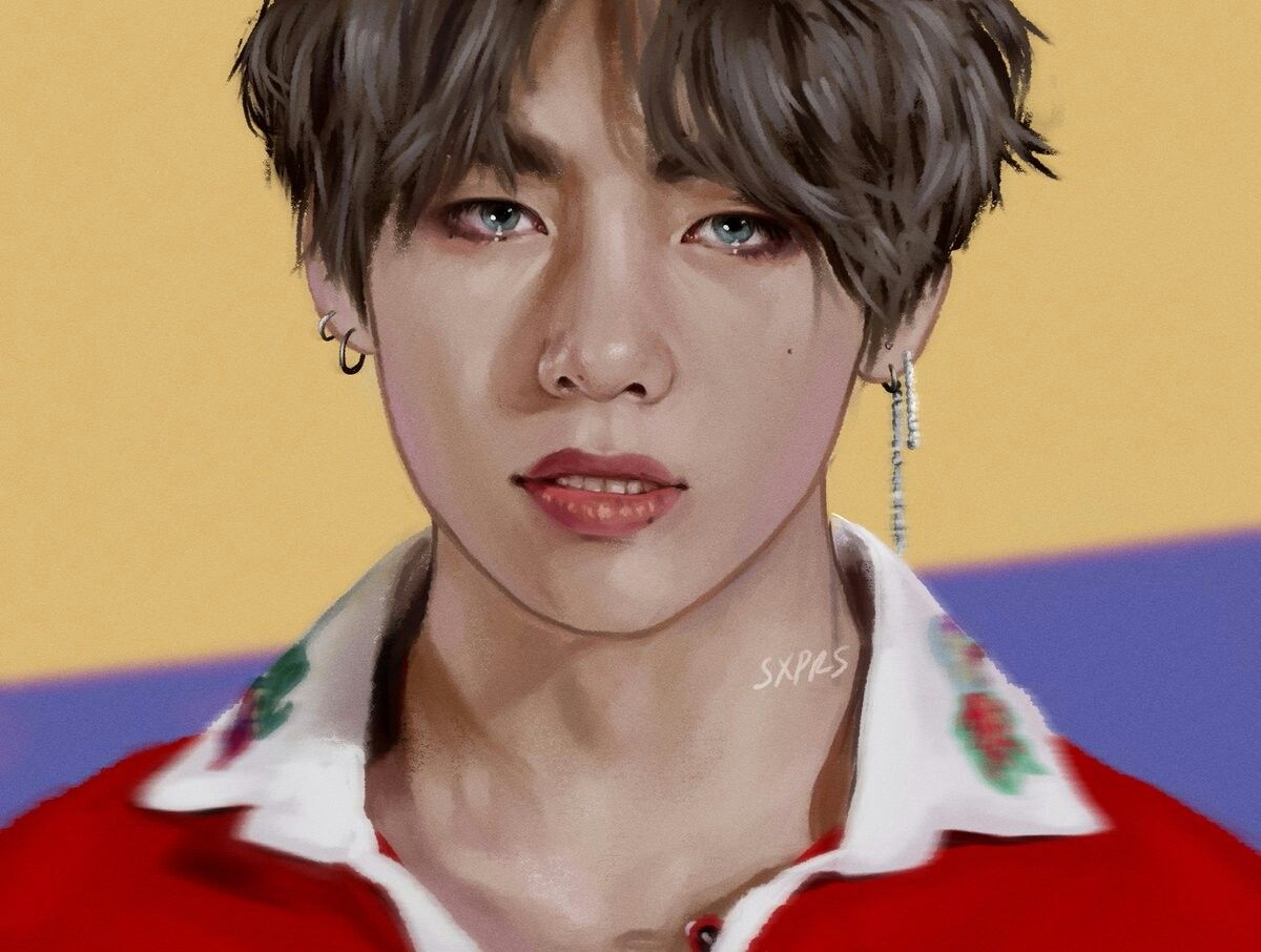 Bts v Hot Portrait Fanarts