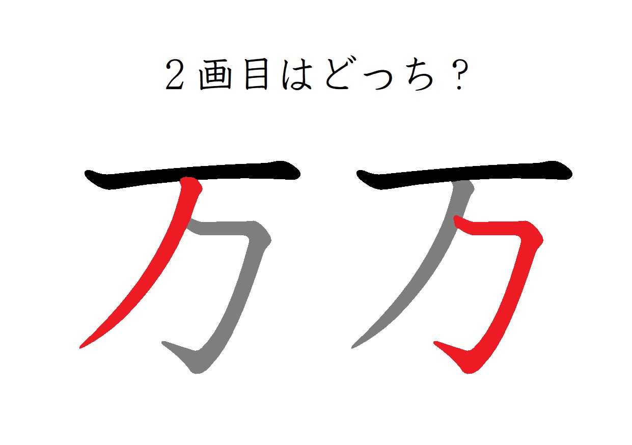 漢字「万」の書き順は2画目が鍵！「方」との違いや覚え方を徹底解説