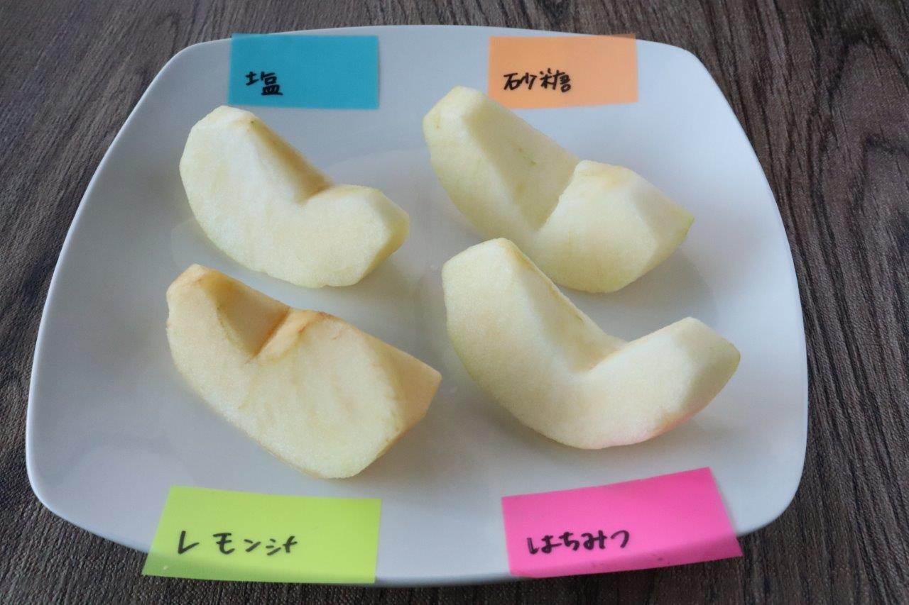 りんごの変色防止は塩水不要？ハチミツや炭酸水で劇的に長持ちの裏ワザ