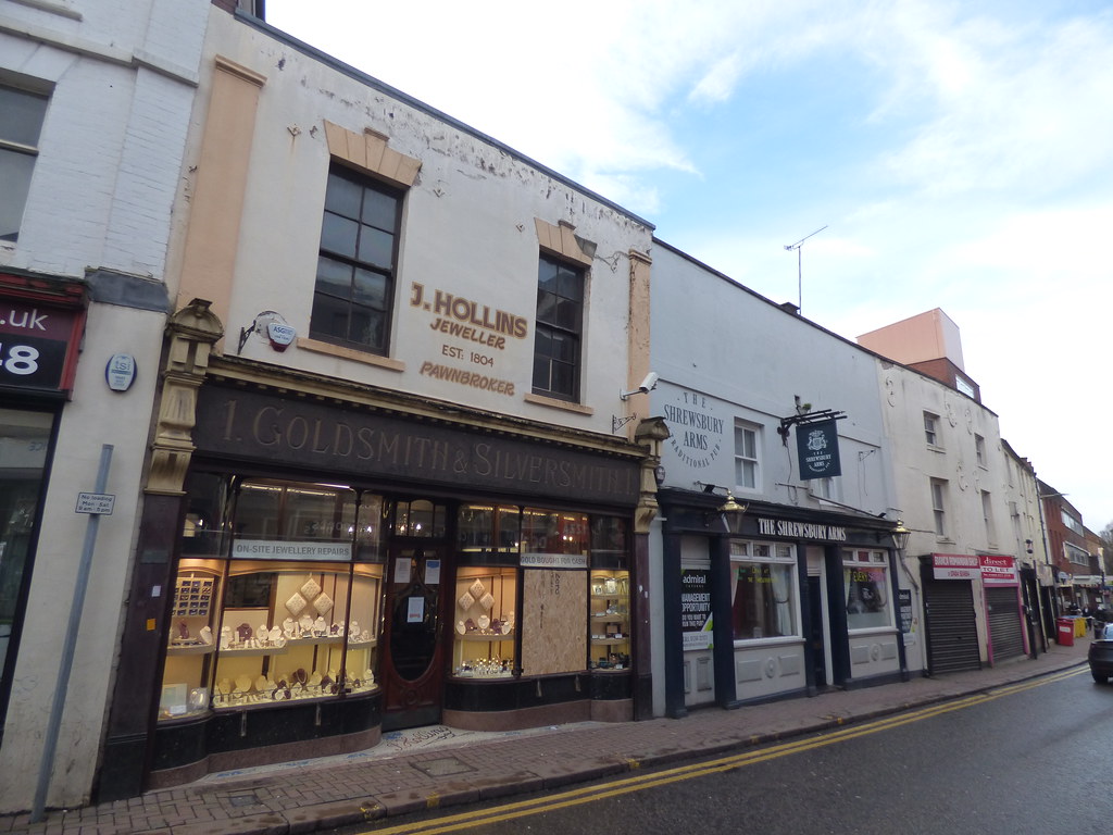 Jewellery Shops in Wolverhampton Town Centre
