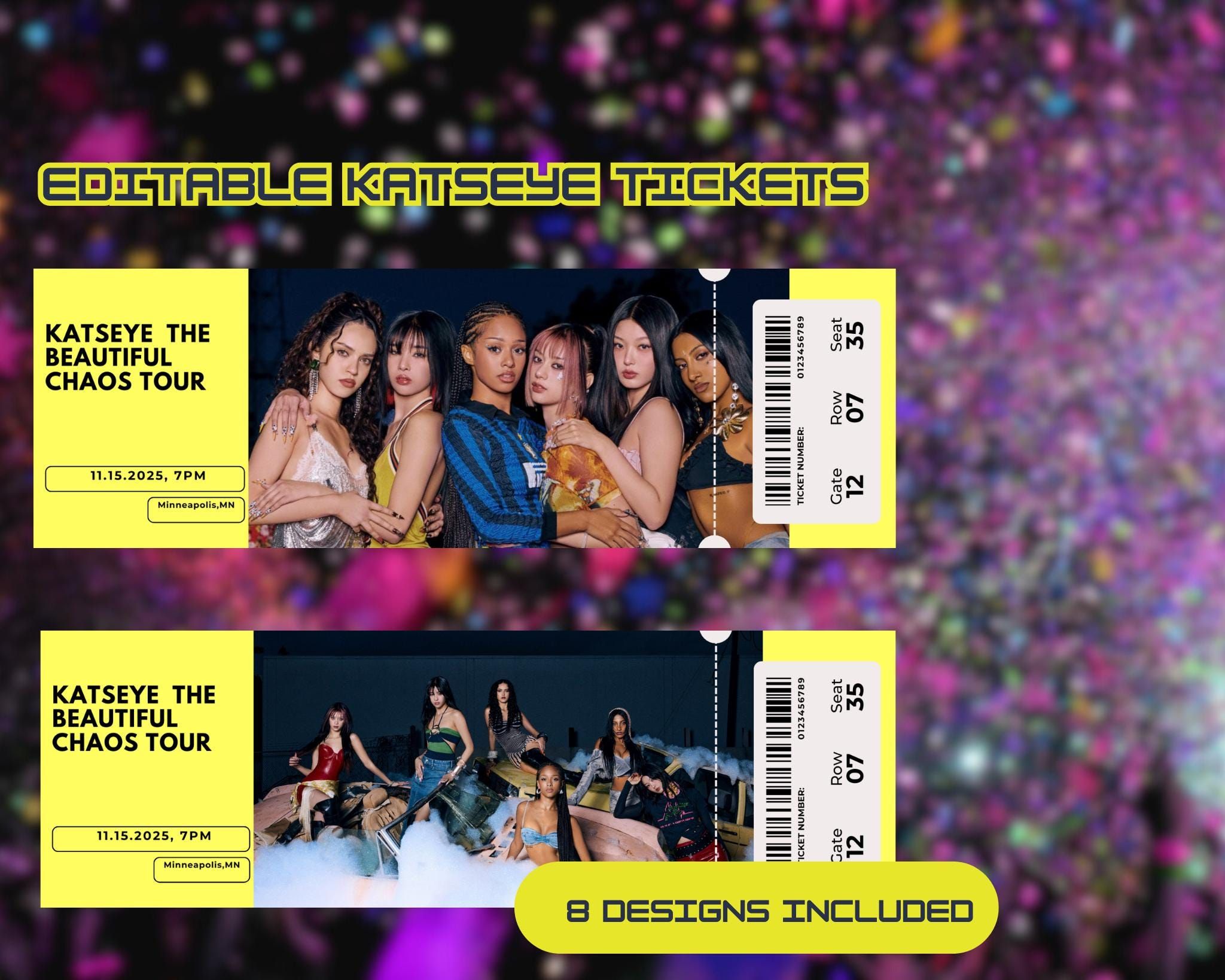 Beautiful Chaos Katseye Tour Tickets Price