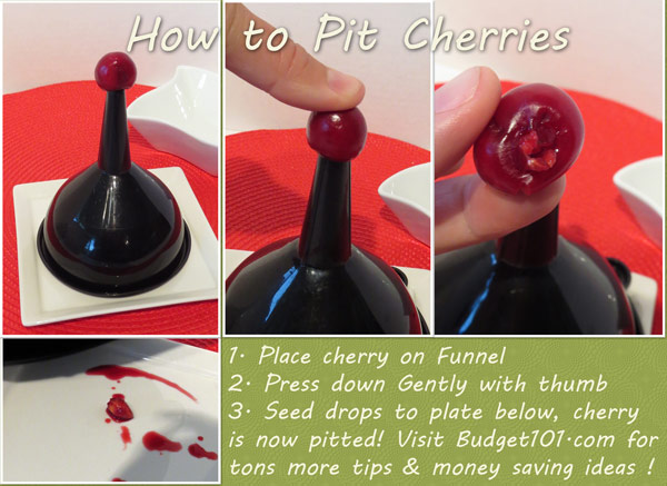 How to Pit Sour Cherries