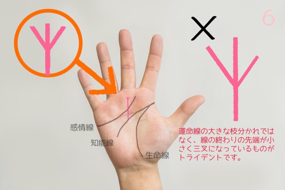 手相の運命線が枝分かれする意味は？二股・三股や左右の違いを徹底解剖