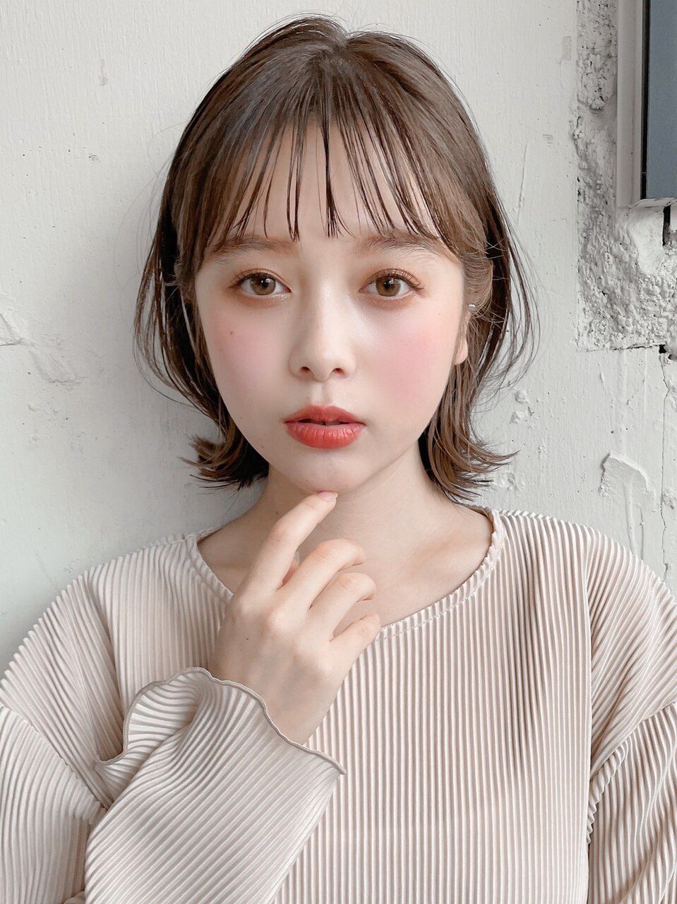 丸顔にレイヤーボブは似合わない？プロが教える劇的小顔の黄金比率