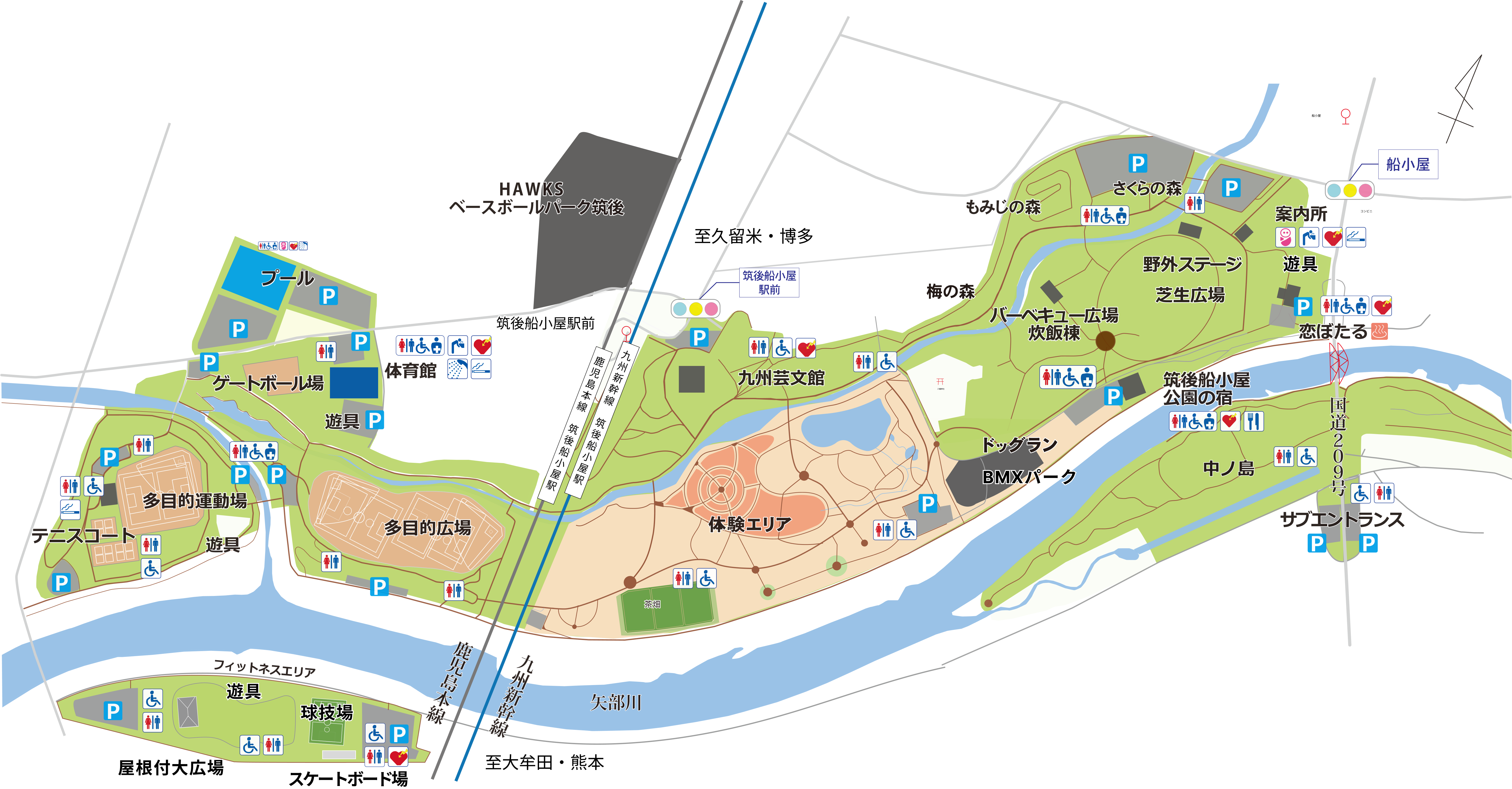 筑後広域公園を1日満喫する秘訣は？大型遊具・Bbqから駐車場まで徹底解説