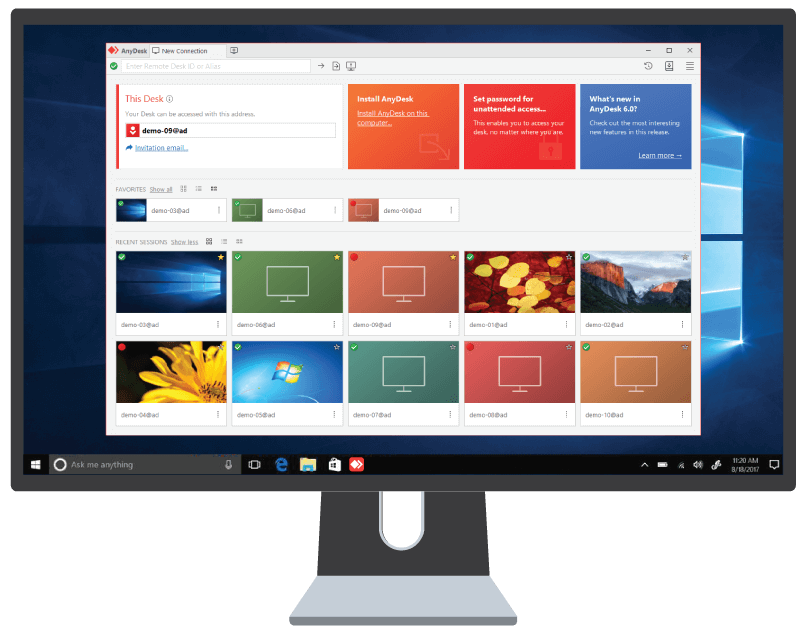 The Fast Remote Desktop Application