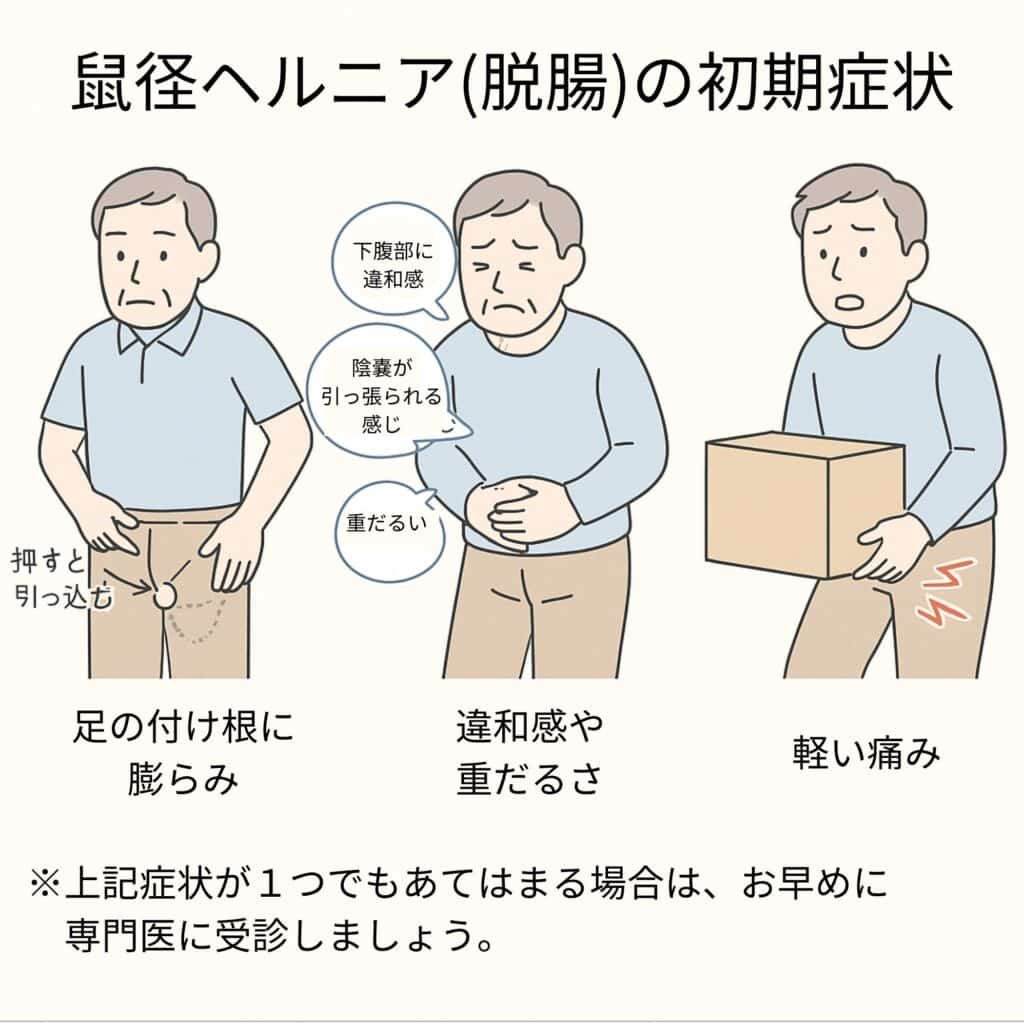 鼠径ヘルニアの症状を放置すると命に関わる？専門医が教える危険サインと治療法