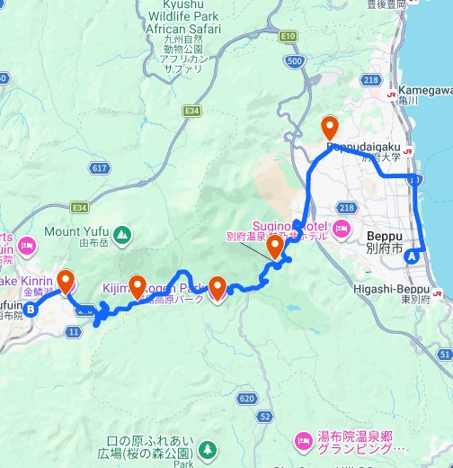別府から湯布院のバス移動はどれが正解？ゆふりんの盲点とJr比較