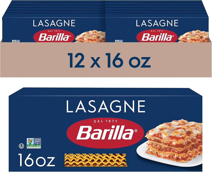 How Many Lasagna Noodles in a 16 Oz Box