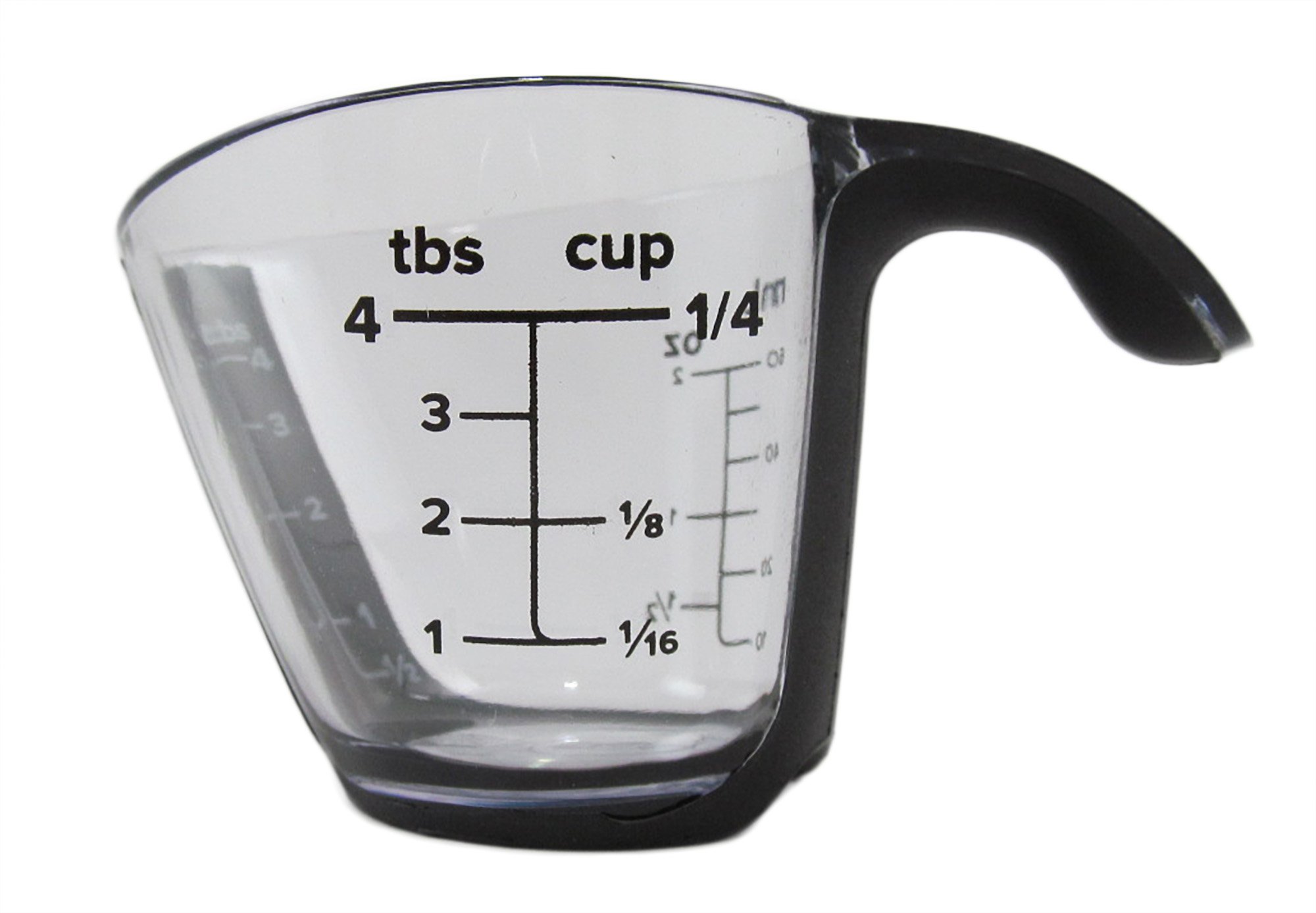 Where Is 1/4 on Measuring Cup
