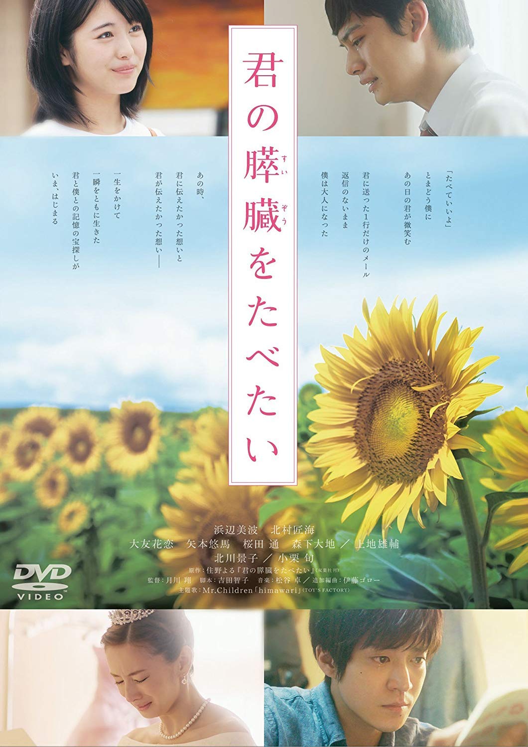 映画『君の膵臓をたべたい』涙の結末とタイトルの真相！実写アニメ比較