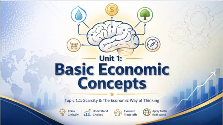Macroeconomics Unit 1 Basic Economic Concepts