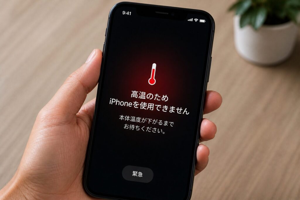 Iphoneが熱くなるのは故障？熱暴走の理由と即効冷却法【2026】
