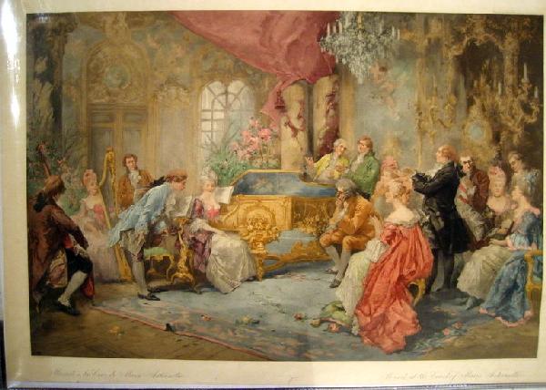 "October 13, 1762" Mozart Marie Antoinette