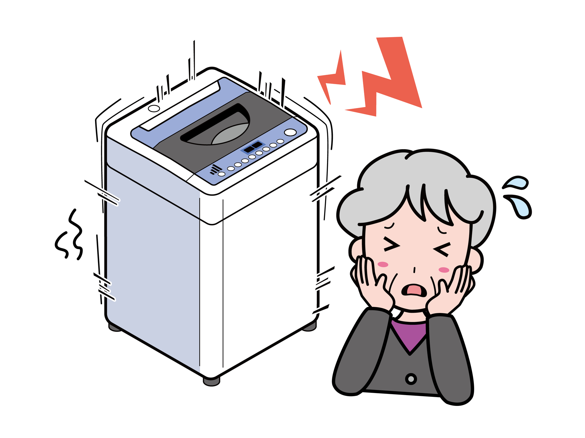 洗濯機の音がうるさい！異音別の原因と寿命サイン・防音対策完全ガイド