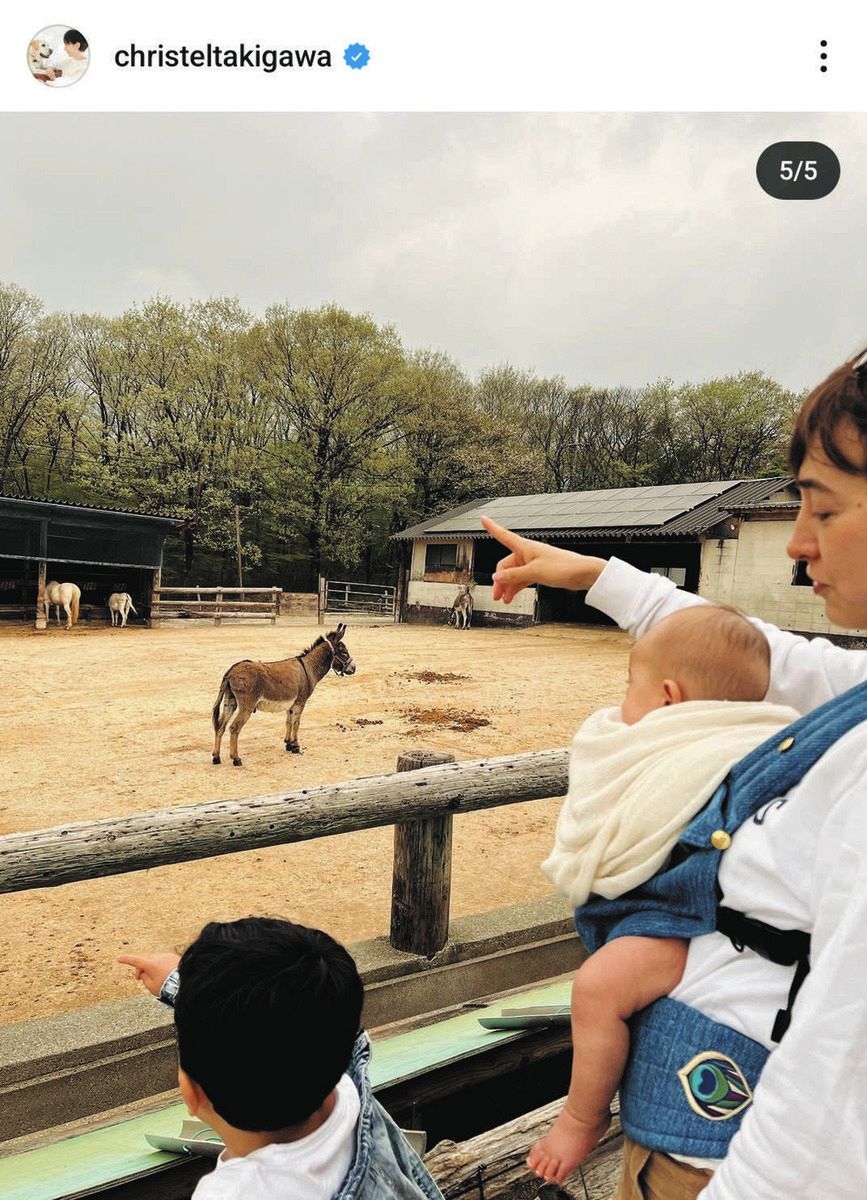 滝川クリステルの子供は何人？小泉進次郎との長男長女や名門校の噂を徹底調査！