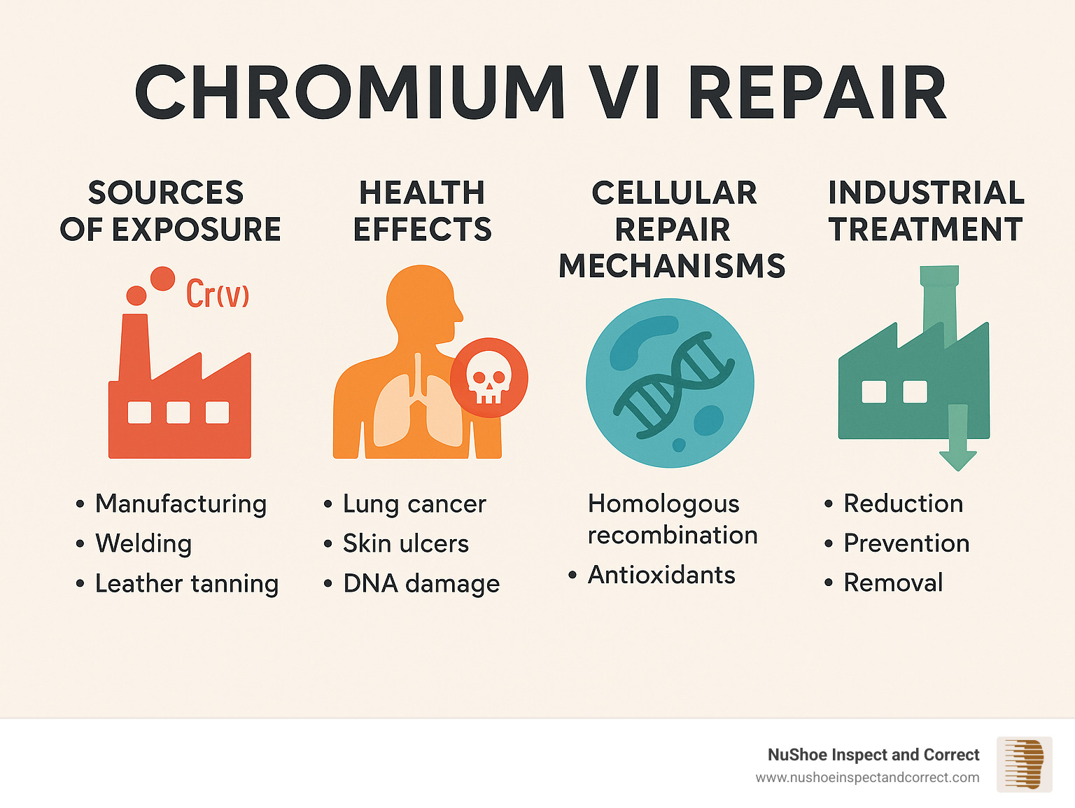 What Health Effect Is Associated with Exposure to Hexavalent Chromium