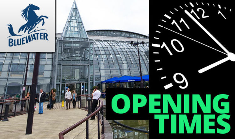 Blue Water Bank Holiday Opening Times