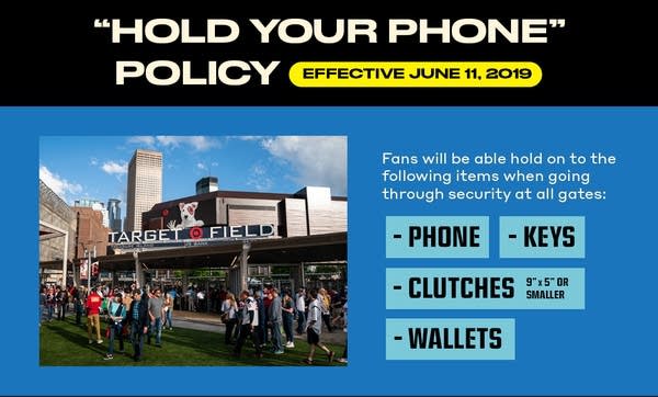 Mn Twins Bag Policy 2026