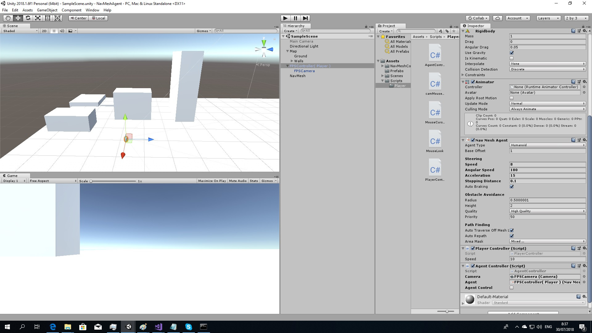Check If Raycat Hits One Layer or Nother