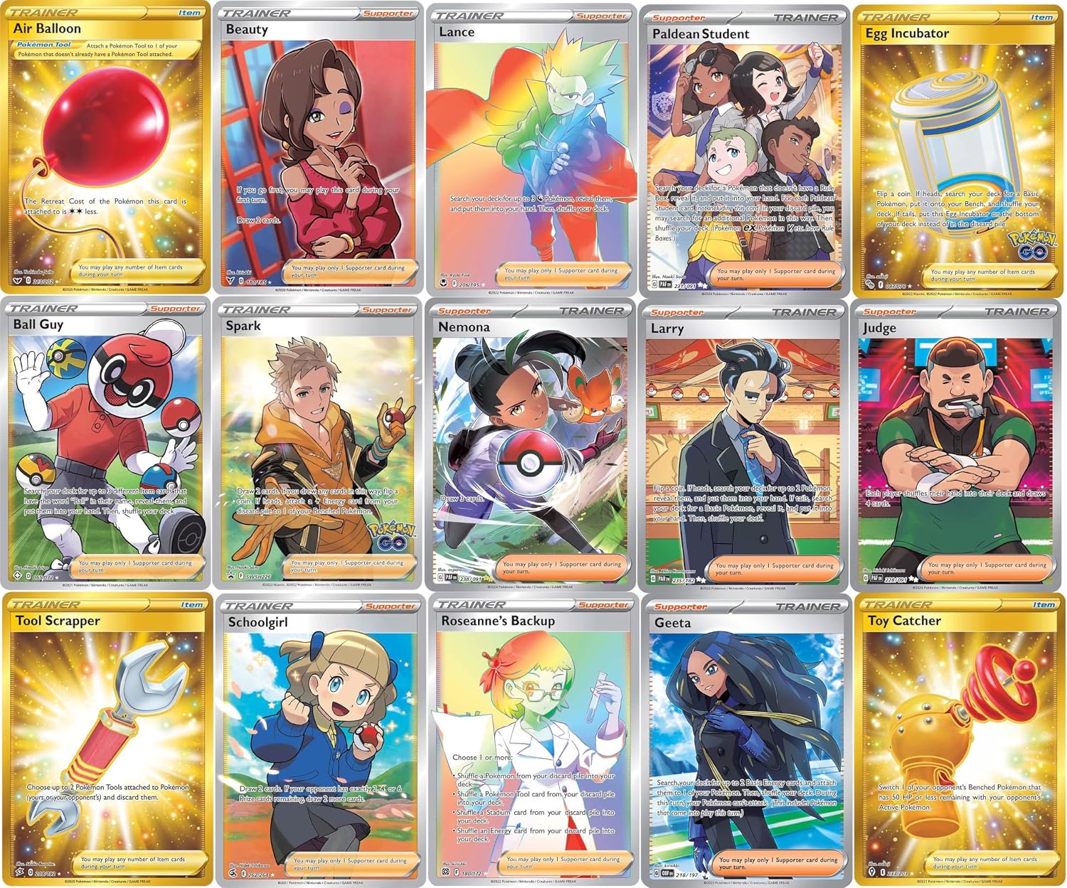 How Many Trainer Cards in a Pokemon Deck
