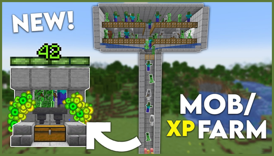 How to Make a Minecraft Xp Farm
