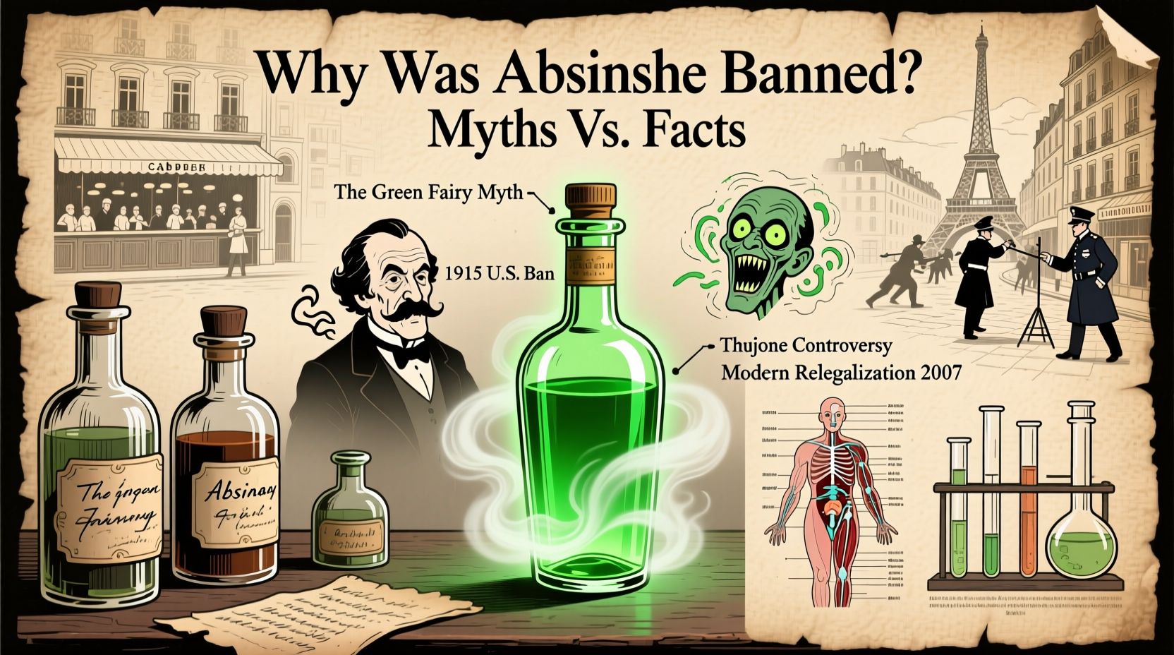 Why Is Absinthe Illegal in the Us