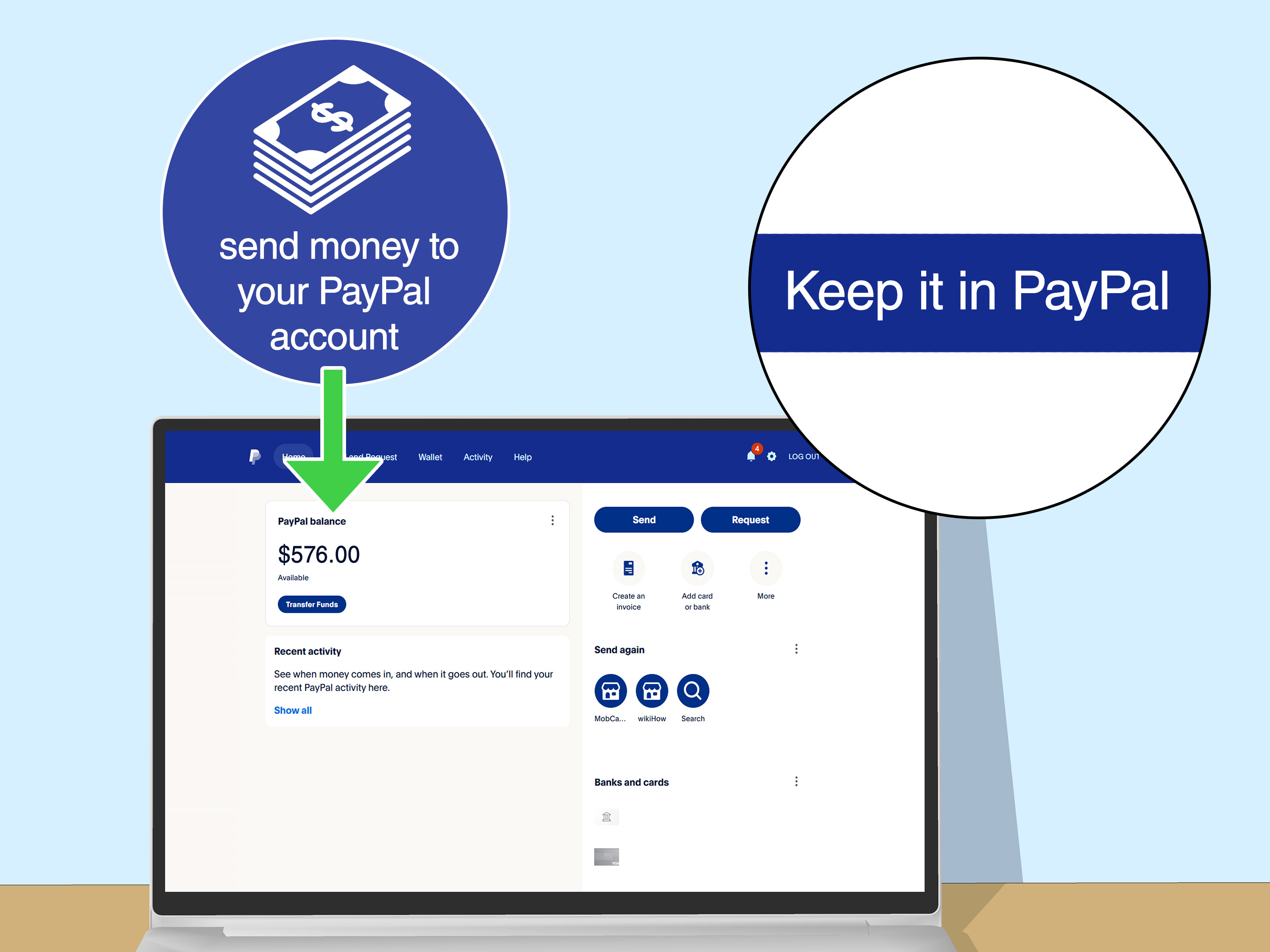 How to Add Money on Your Paypal Account