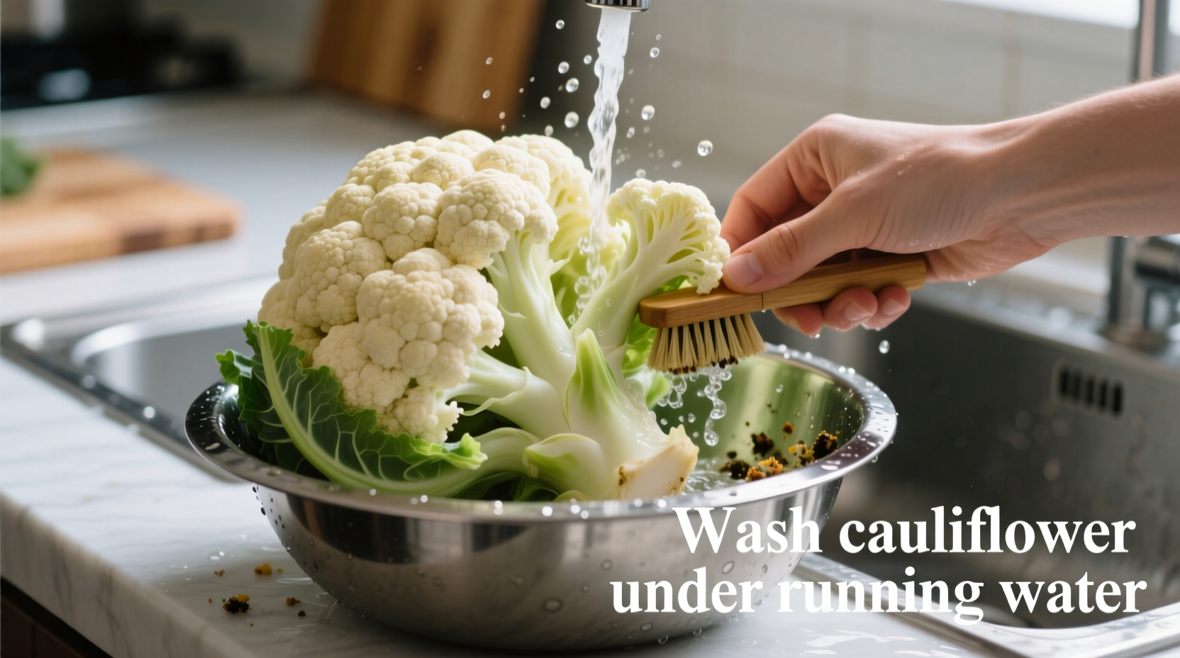 How to Wash Cauliflower