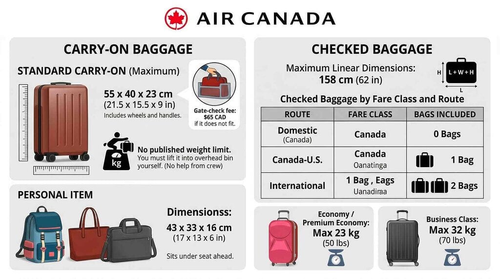 Air Canada Centre Bag Policy
