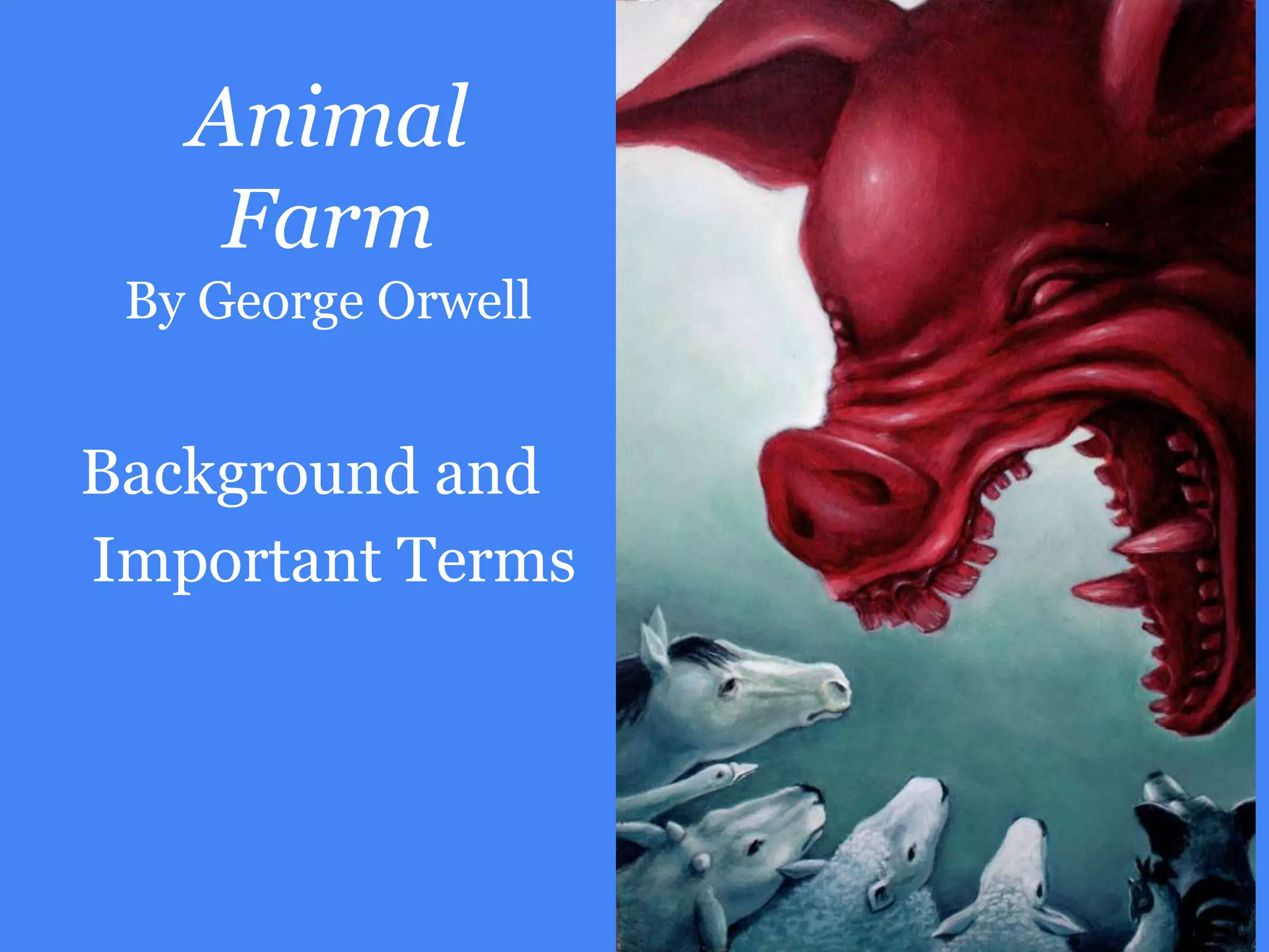 What Is the Theme of Animal Farm by George Orwell