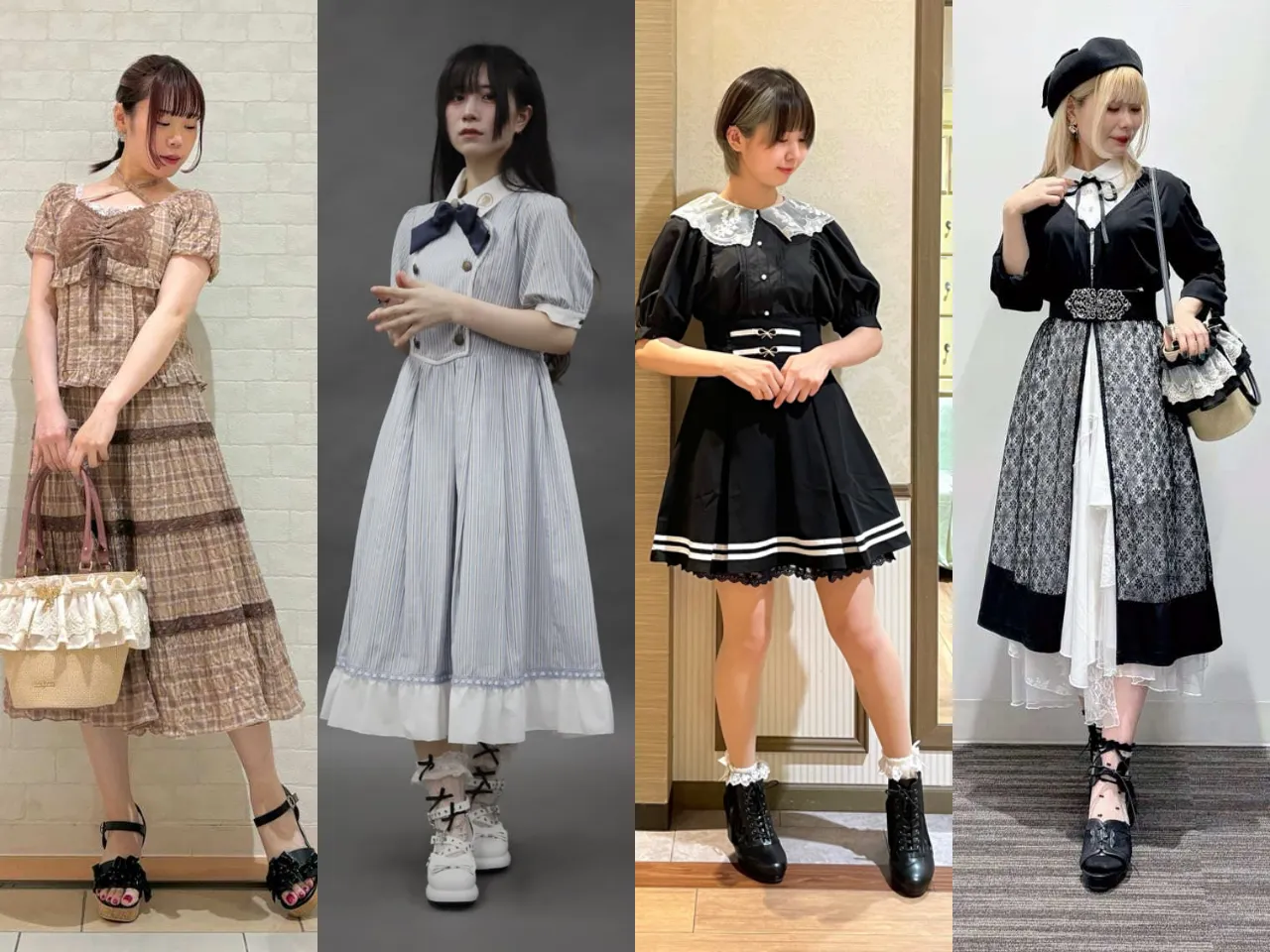 フレンチガーリーとは？量産型との違いや人気ブランド・最新コーデ解説