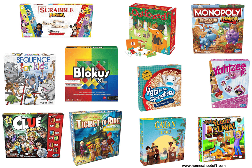 Educational Board Games for 5 Year Olds