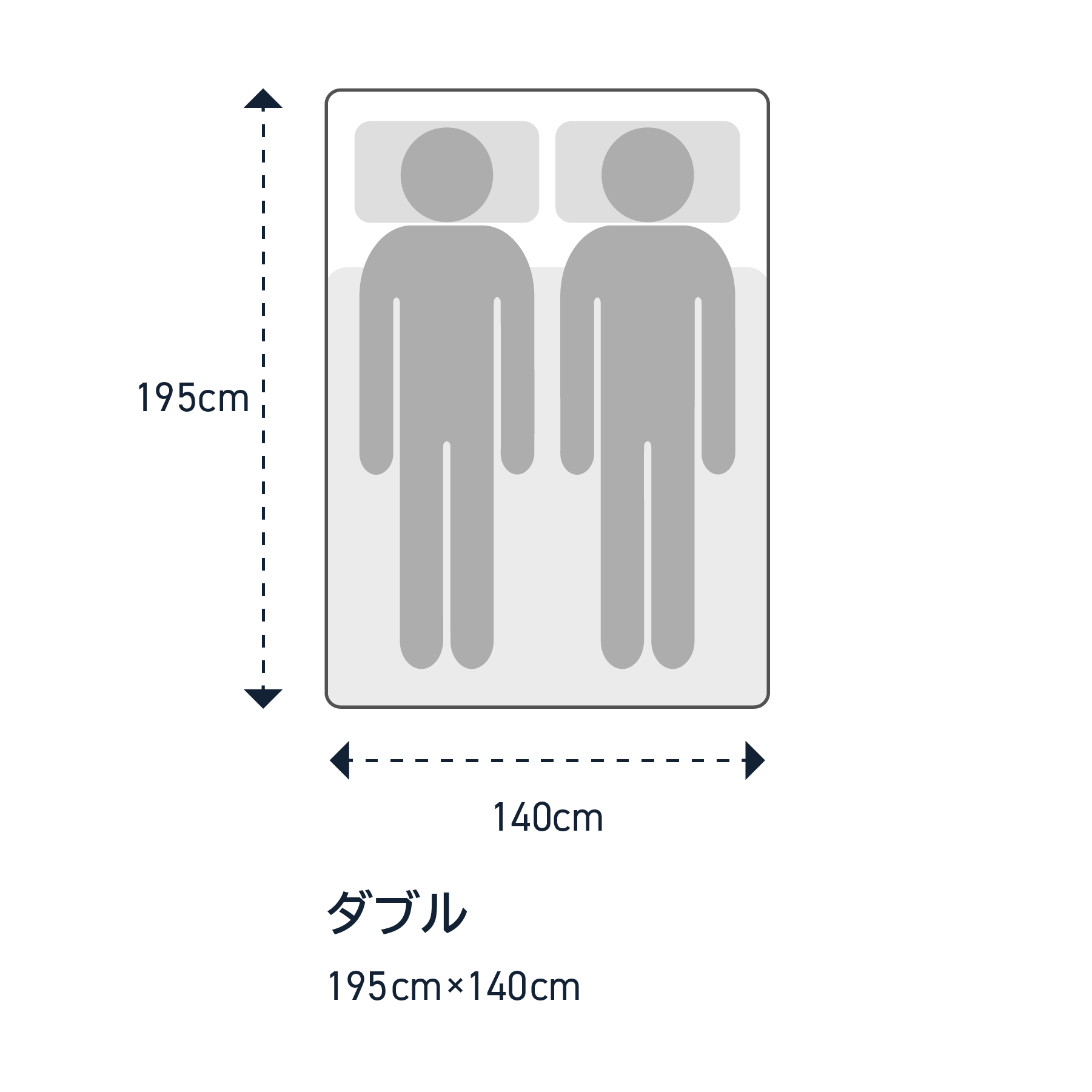 ダブルベッドサイズは2人で狭い？後悔しない標準寸法と6畳配置術