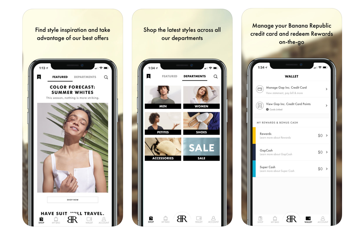 Does Banana Republic Factory Have an App
