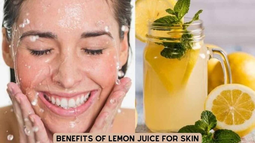 Benefits of Lemon Juice on Face