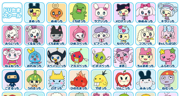たまごっち歴代キャラ名前図鑑！初代から最新Uniまで徹底解説
