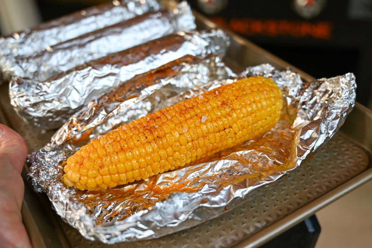 Corn on a Blackstone