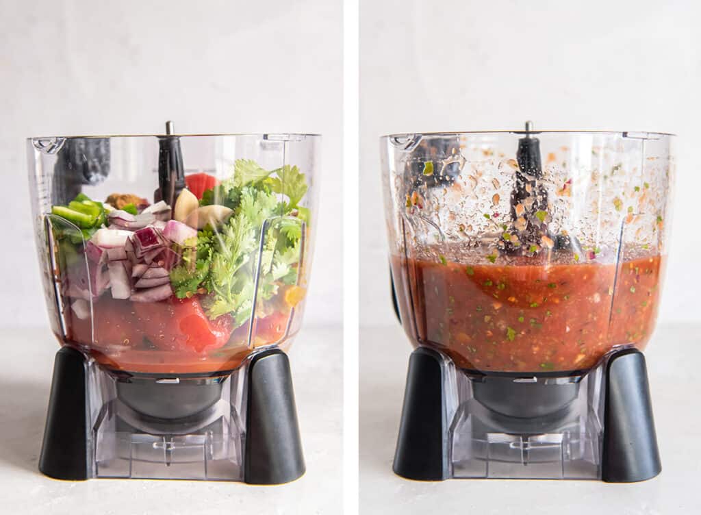 Salsa Food Processor or Blender