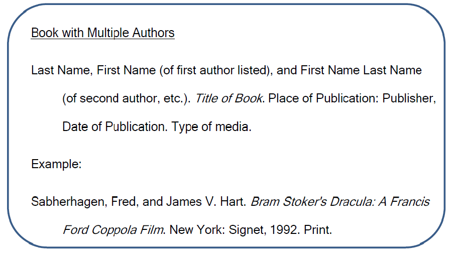 How to Cite Two Authors in Mla Format