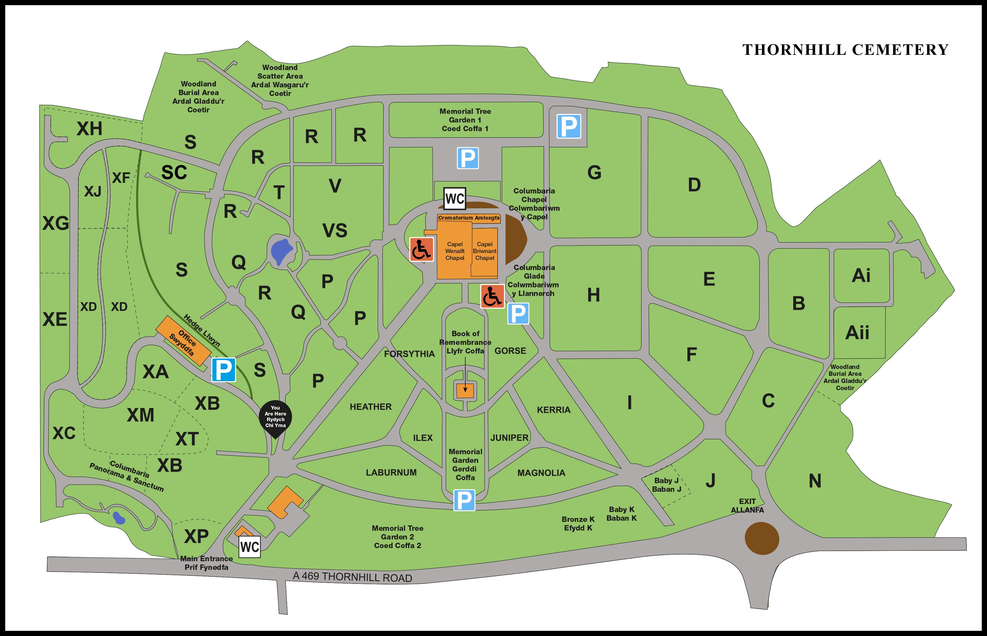Thornhill Cemetery and Cardiff Crematorium Directory