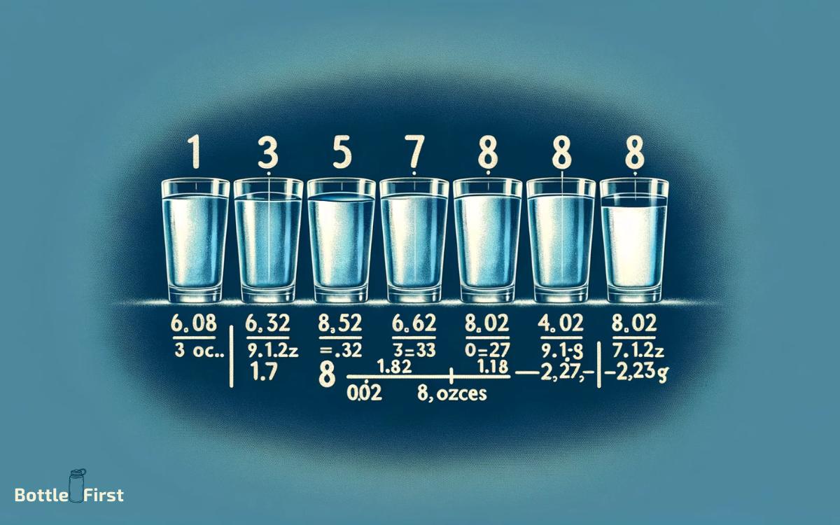 Eight Glasses of Water Is How Many Ounces